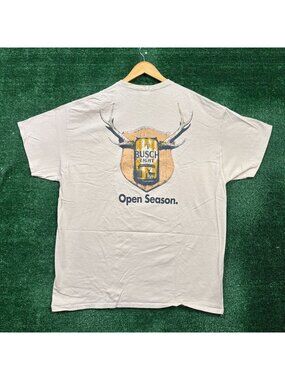 Junk Food Clothing x Busch Light Open Season T-Shirt Size Extra Large